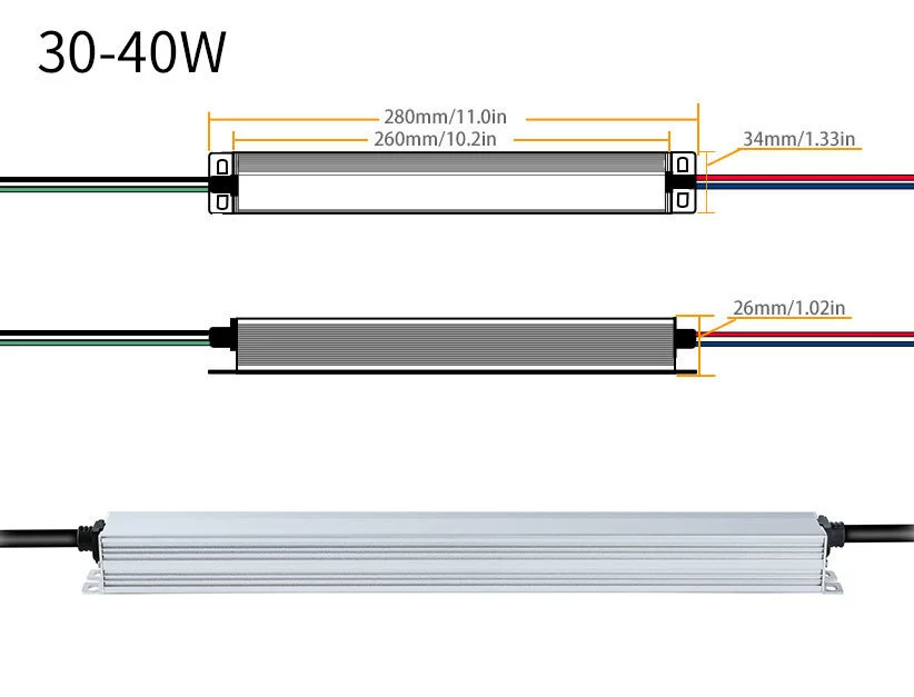 30-100W可控硅調(diào)光電源0-10V 12V/24/36V/48V